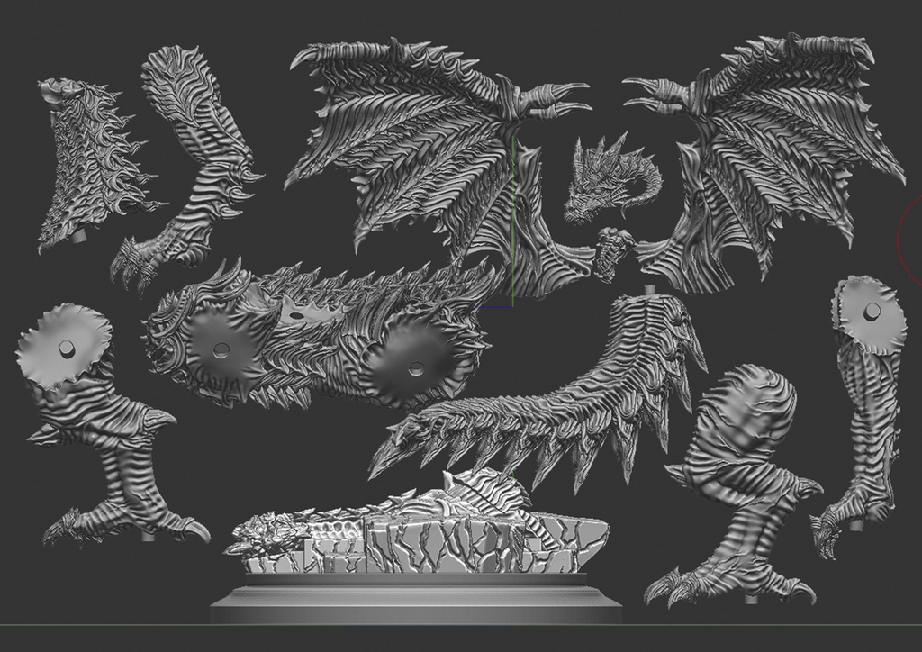 モンスター クリーチャー フィギュア monster creature figure ドラゴン dragon