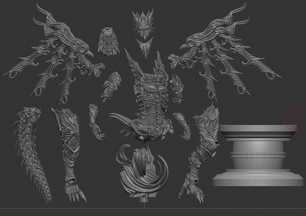 モンスター クリーチャー フィギュア monster creature figure demon figure