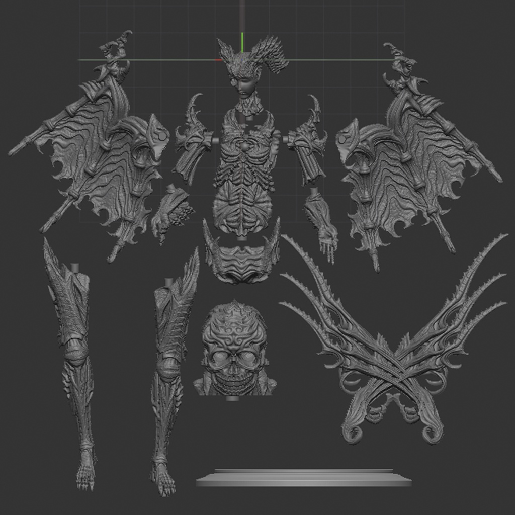 typeB モンスター クリーチャー フィギュア monster creature figure 悪魔 demon figure