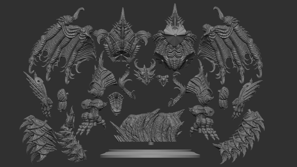 モンスター クリーチャー フィギュア monster creature figure ドラゴン dragon