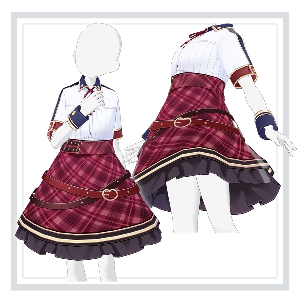 【VRoid】マーチングモード