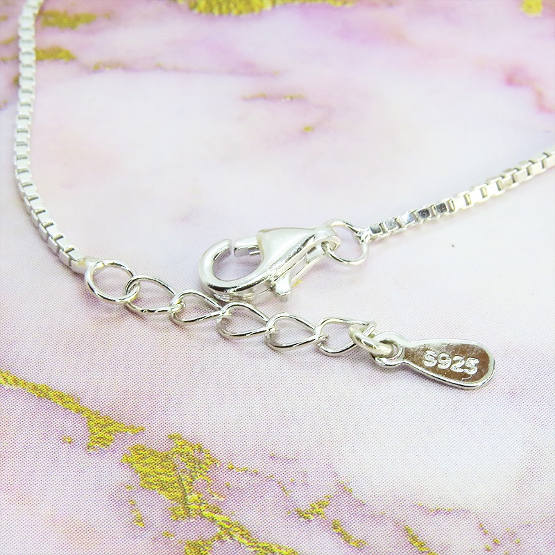 シルバー925 キュービックジルコニア ビジュー ブレスレット チェーン 繊細 アジャスター レディース