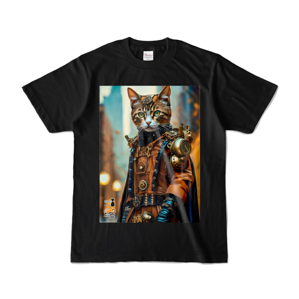 バウンティハンター「クリント・ニャーストウッド」猫 スチームパンク