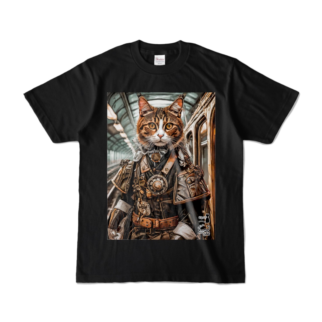 探検家「ジェームス・ニャーン」猫 スチームパンク