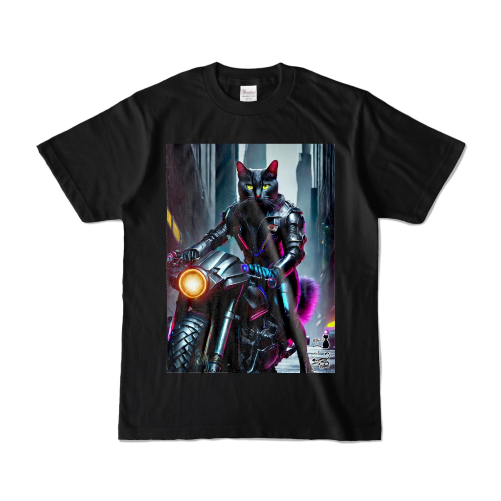 ゴーストライダー「ニャコラス・ケイジ」猫 SF サイバーパンク