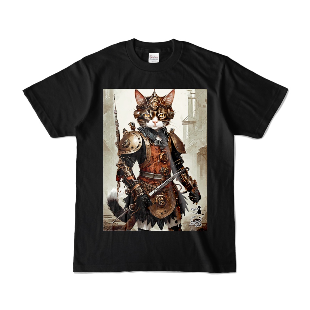 傭兵・バウンティハンター「ジェフリー」猫 スチームパンク