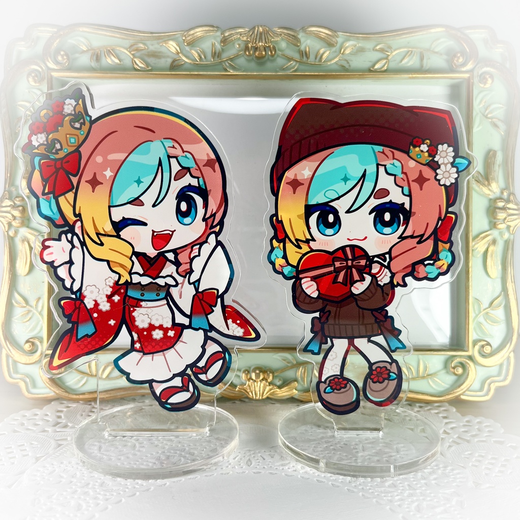 アクリルスタンド~お正月のお着物~
