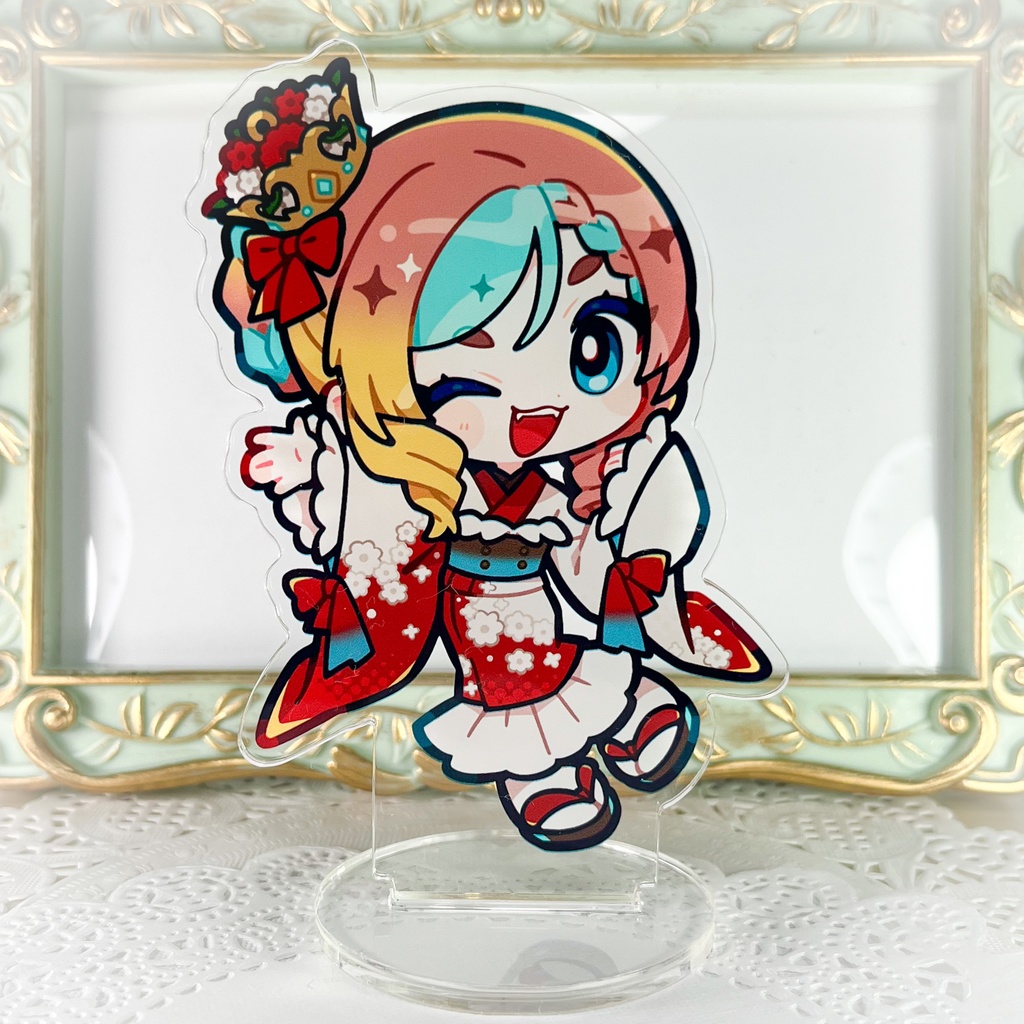 アクリルスタンド~お正月のお着物~
