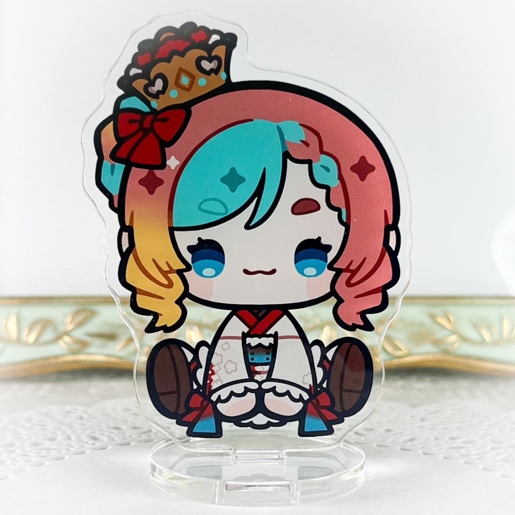 アクリルスタンド~ぬいお正月のお着物~