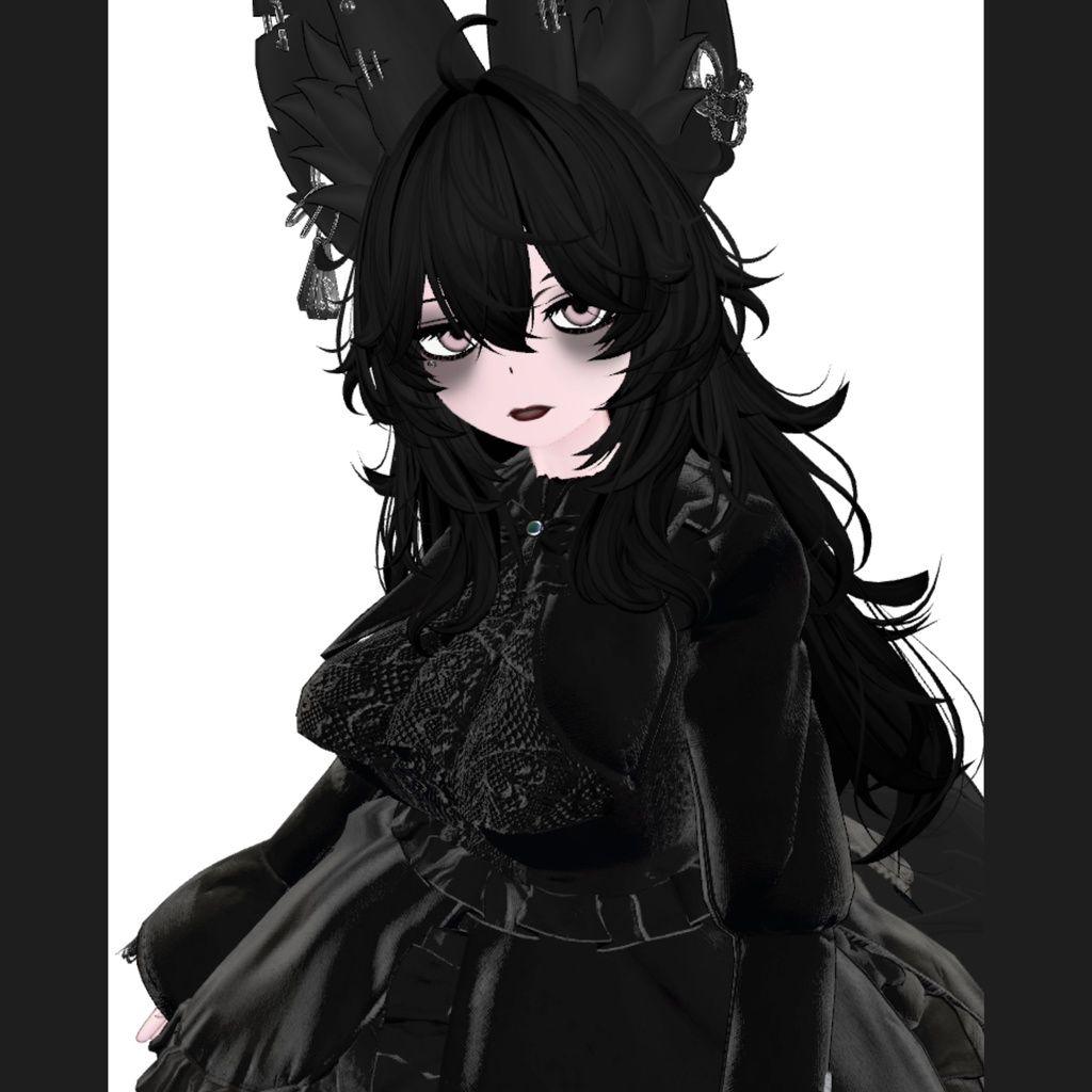 【豺狼専用】Gothic Makeup&Eye Texture
