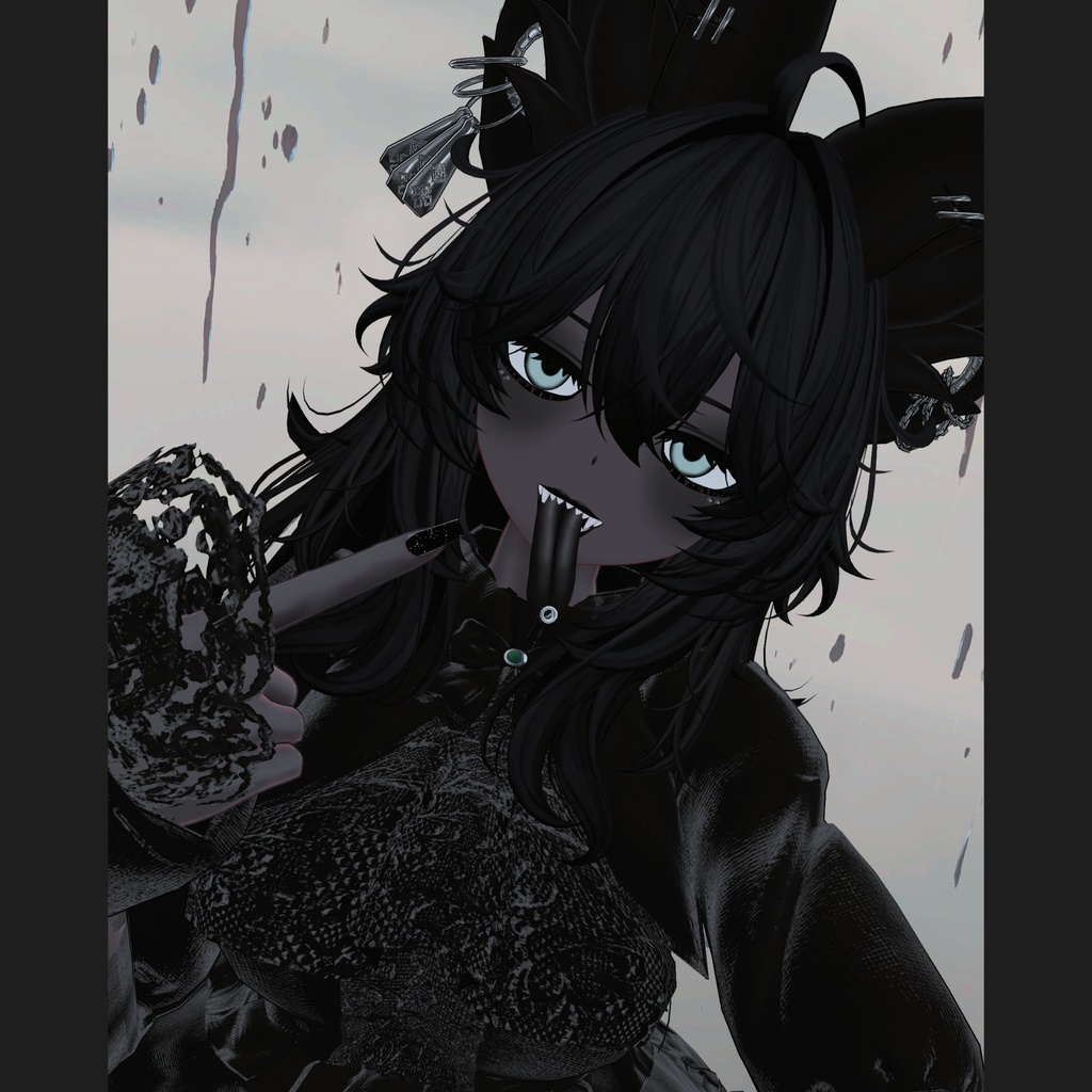 【豺狼専用】Gothic Makeup&Eye Texture