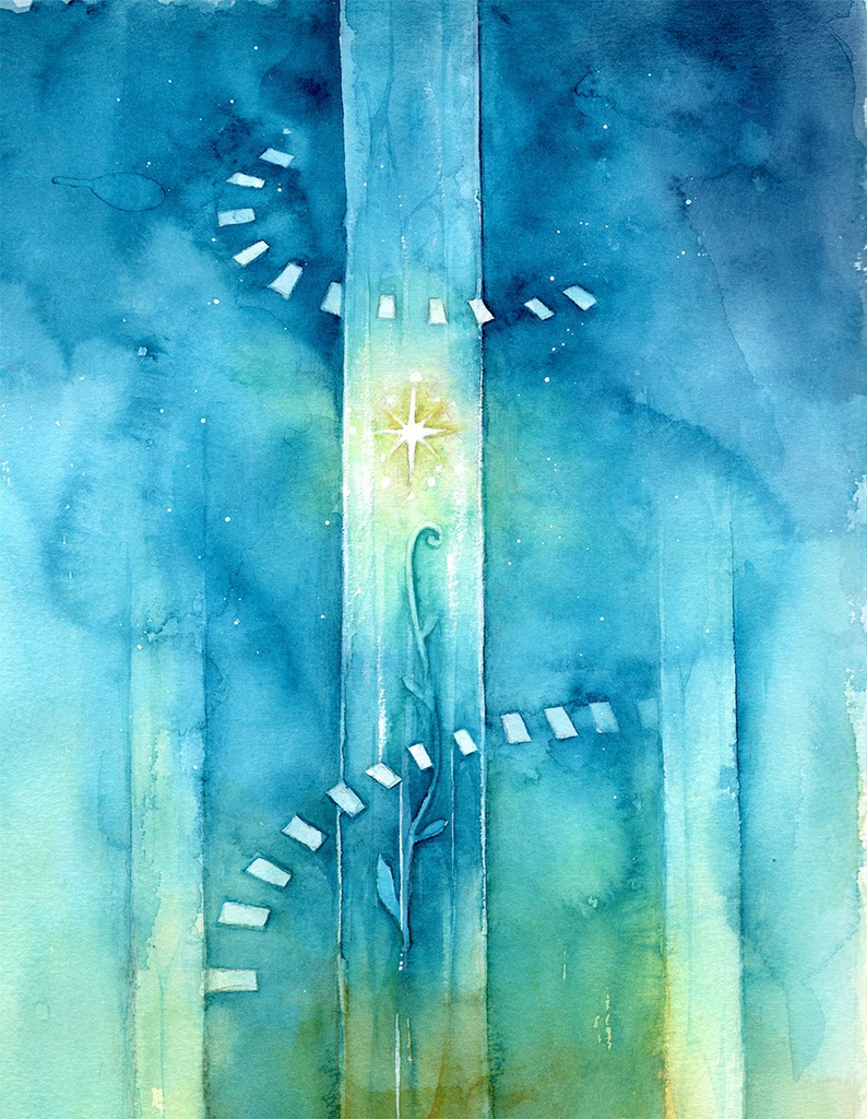 【絵画】金星の柱