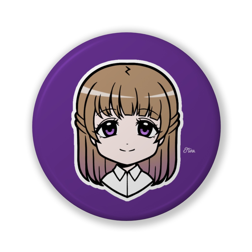 オリキャラ缶バッジ - 瑠奈