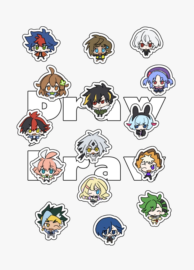 アニシャド オールキャライラスト本 「Draw,Draw」