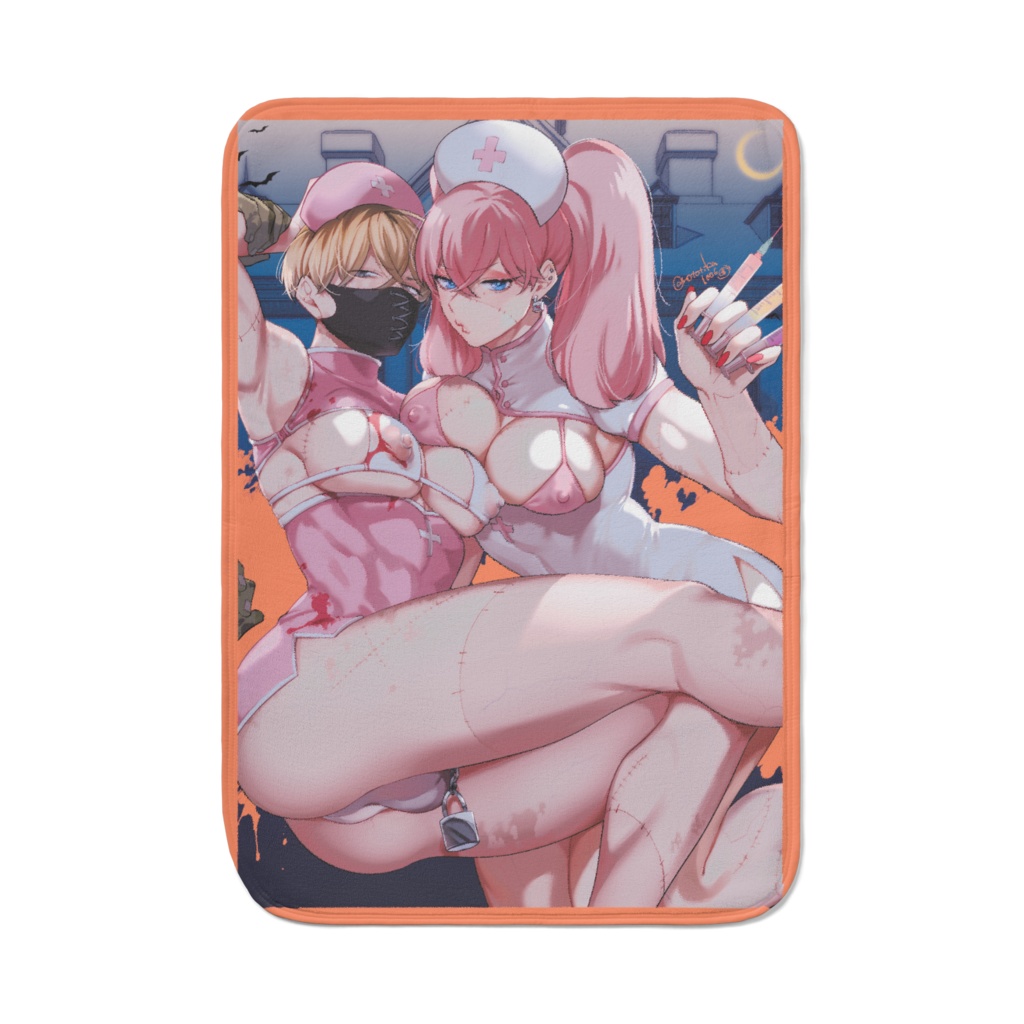 メス子&ケンゾウブランケット