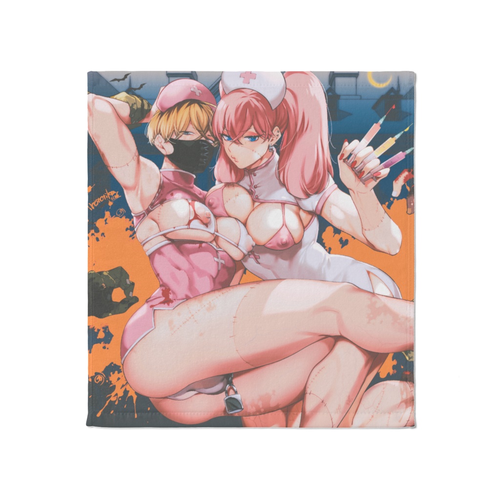 メス子&ケンゾウタオル
