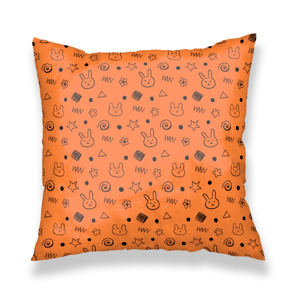 メス子&ケンゾウのクッションカバー