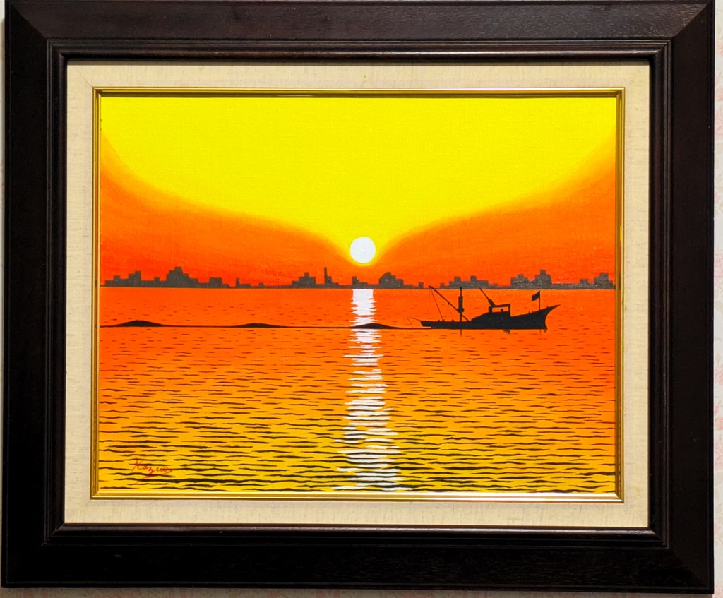 ★夕暮れの帰船