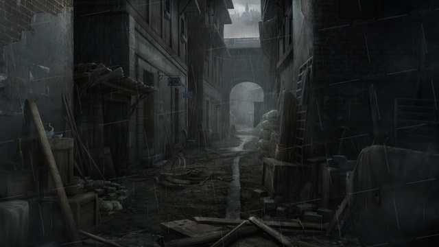 🗂️おまとめ版(フルセット)BG_21_汚い裏路地~貧民街の出会い~ver1.0