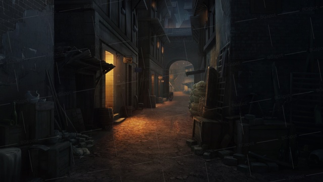 🗂️おまとめ版(フルセット)BG_21_汚い裏路地~貧民街の出会い~ver1.0