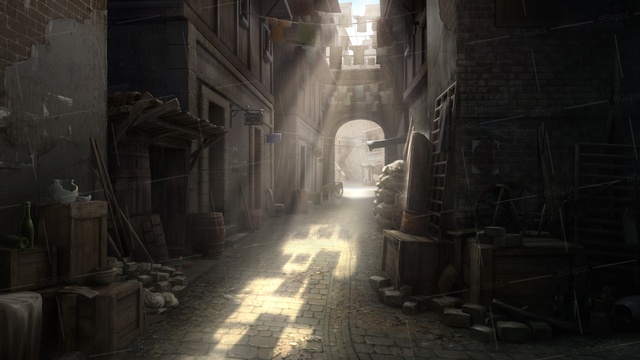 🗂️おまとめ版(フルセット)BG_21_汚い裏路地~貧民街の出会い~ver1.0