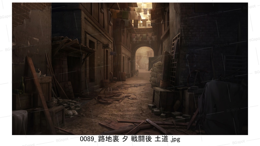 BG_21_汚い裏路地(土道ver)(戦闘後)