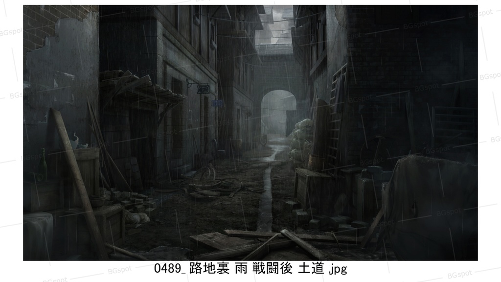 BG_21_汚い裏路地(土道ver)(戦闘後)