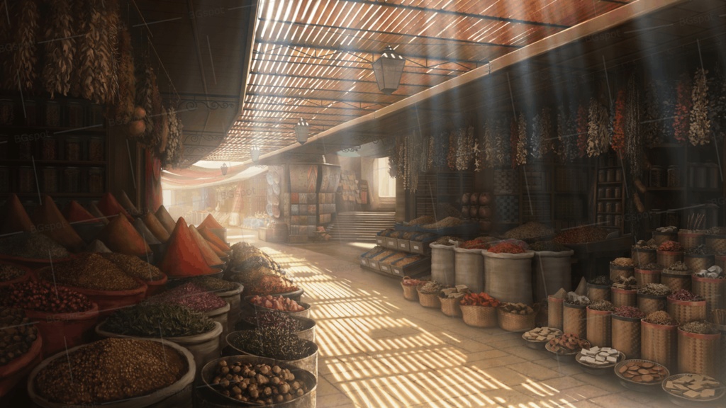 🗂️おまとめ版(フルセット)BG_23_スパイス香る市場ver1.0