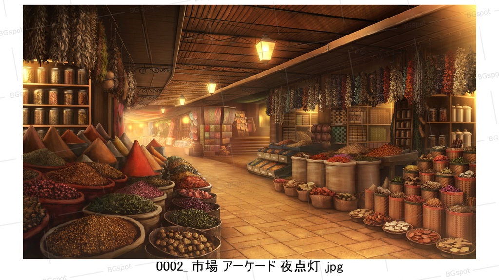 BG_23_スパイス香る市場ver1.0(アーケードバージョン)