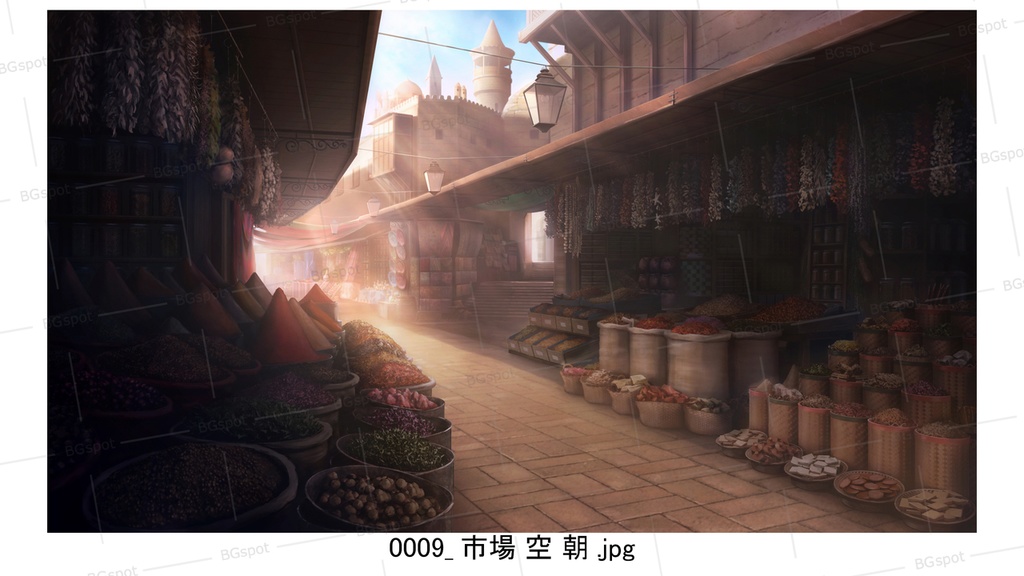 BG_23_スパイス香る市場ver1.0(空バージョン)