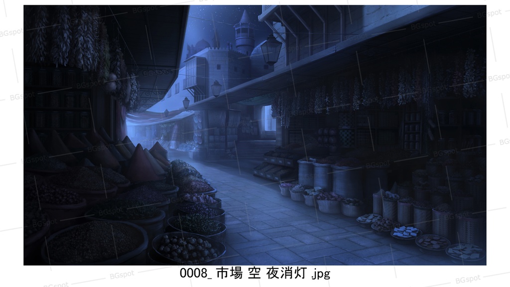 BG_23_スパイス香る市場ver1.0(空バージョン)