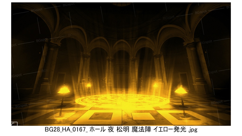 🖼️ 個別販売 【BG_28 王族の浴場 ver1.0】ホール