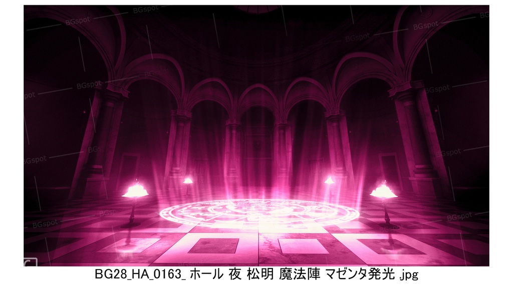 🖼️ 個別販売 【BG_28 王族の浴場 ver1.0】ホール