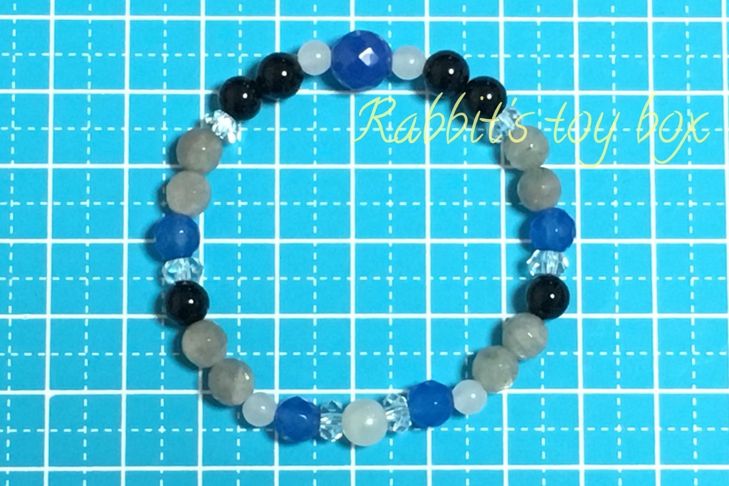 刀剣乱舞 山姥切長義イメージ 天然石ブレスレット