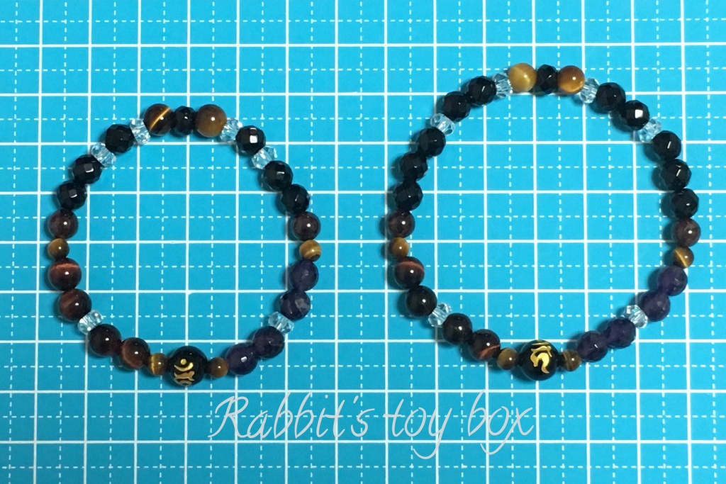 刀剣乱舞 大倶利伽羅イメージ 天然石ブレスレット