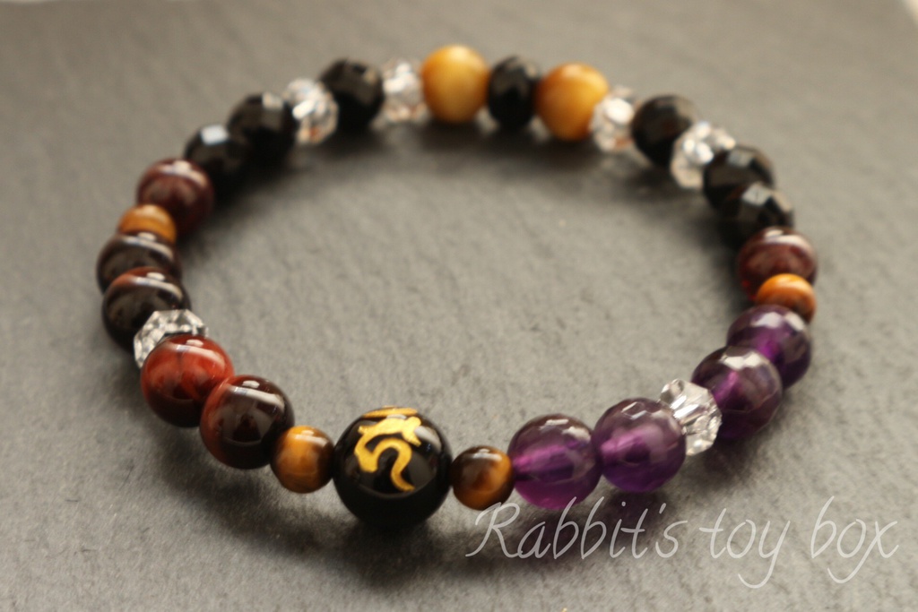 刀剣乱舞 大倶利伽羅イメージ 天然石ブレスレット