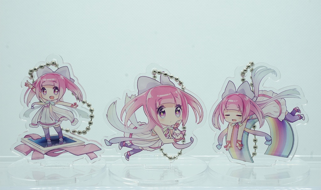 八嶺イリス　アクリルフィギュア3体セット