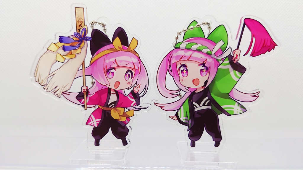 八嶺イリス　アクリルフィギュア（木遣り・氏子セット）