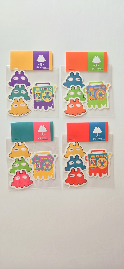 メンダコフレークシール