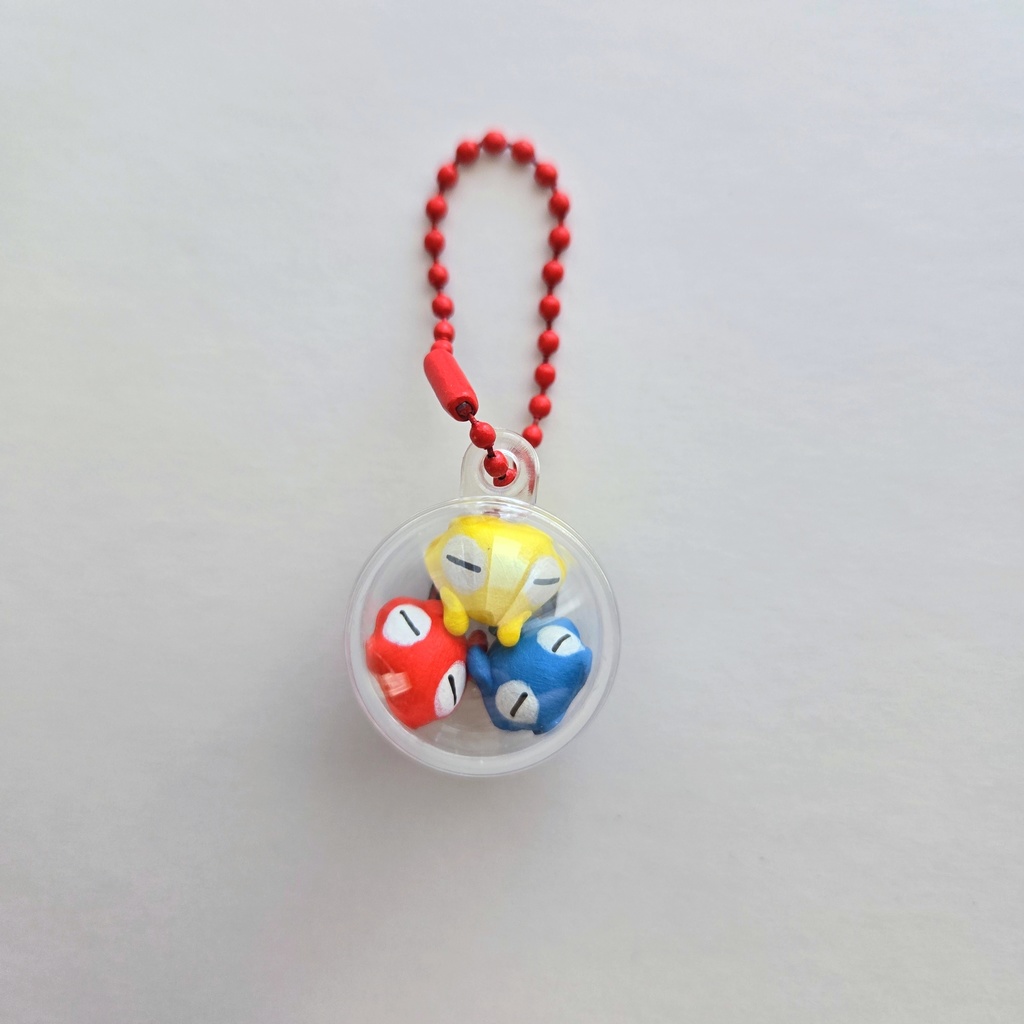 メンダコカプセルキーホルダー(3匹入り)