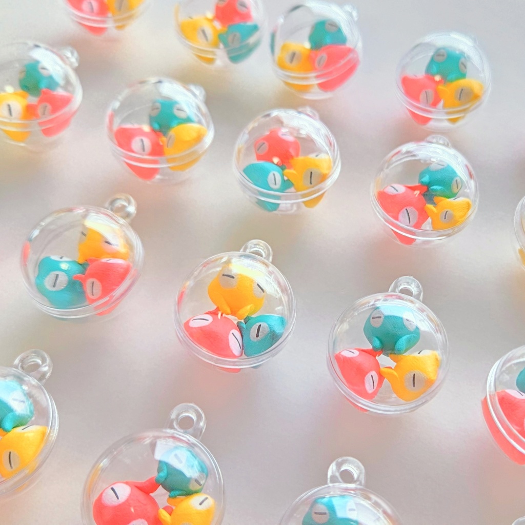 メンダコカプセルキーホルダー(3匹入り)