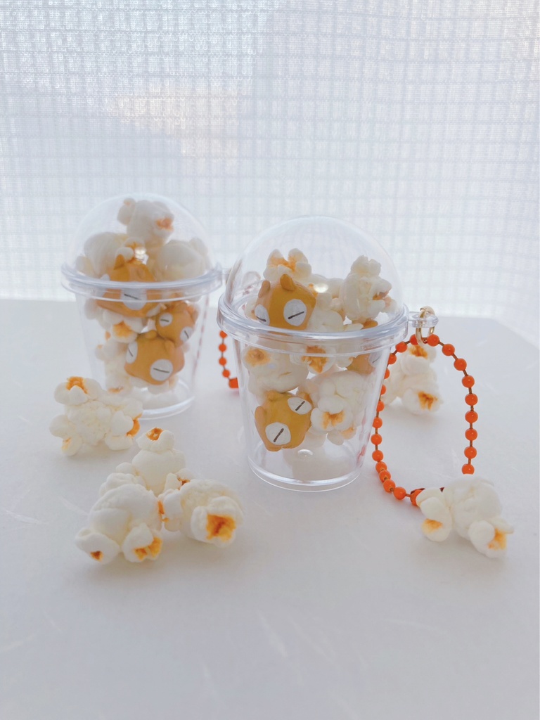 ポップコーンカップキーホルダー