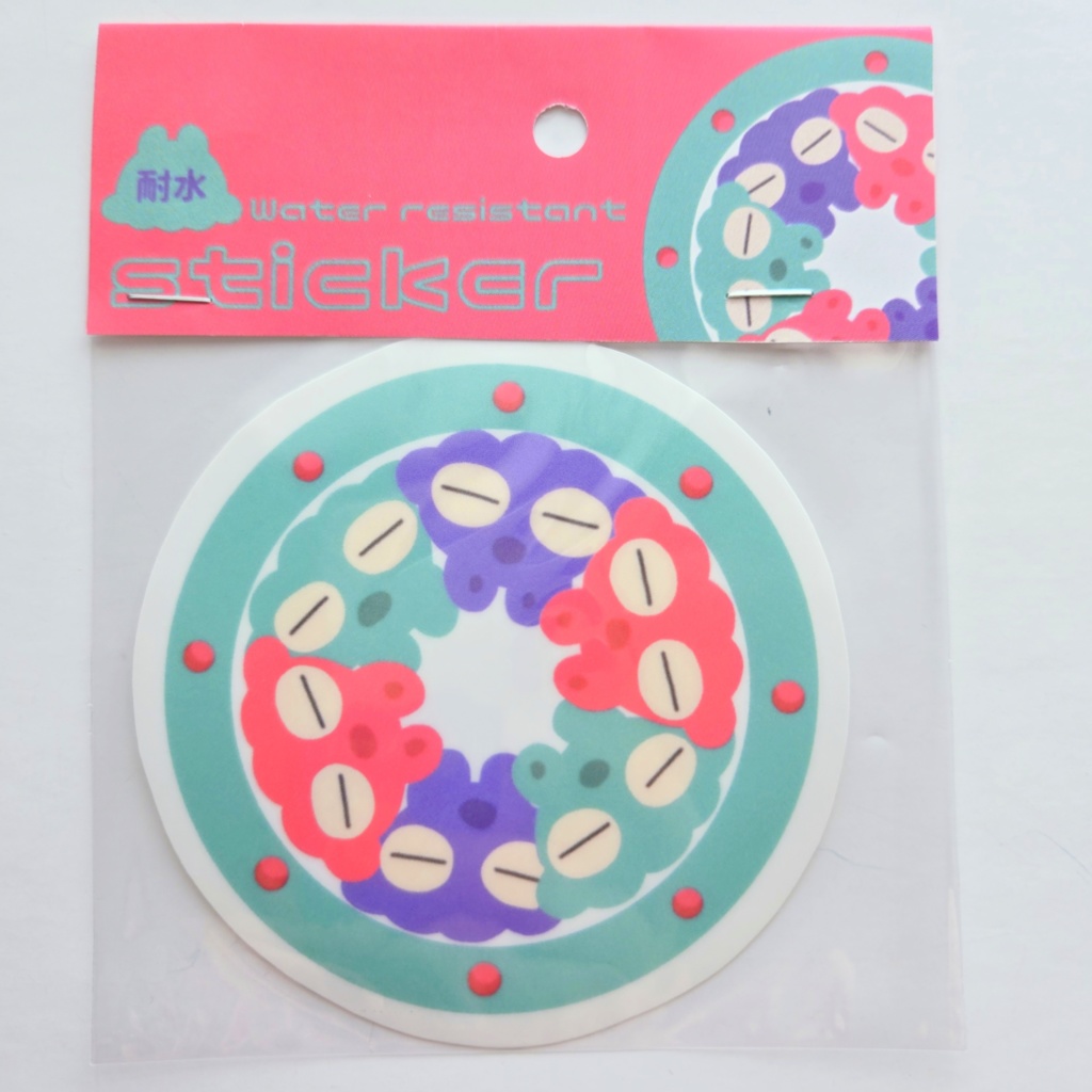 耐水ステッカー