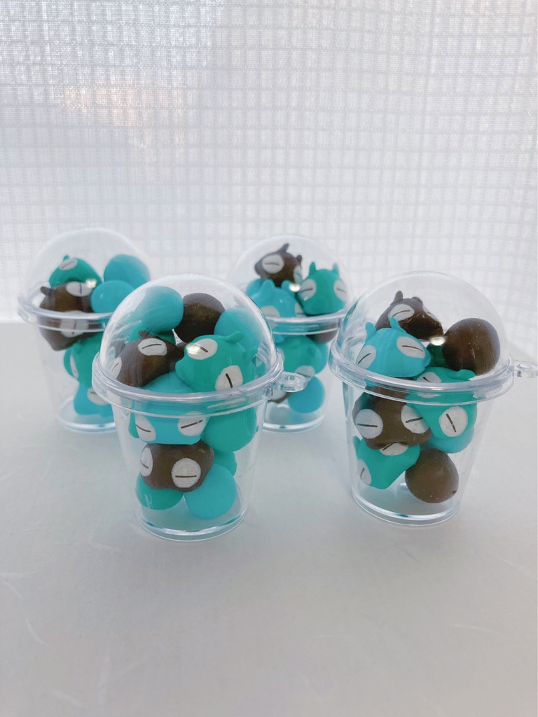 ドリンクカップキーホルダー -チョコミント-