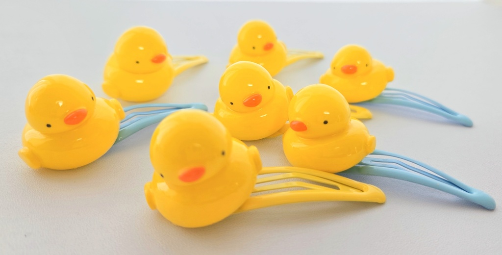 あひるパッチンピン