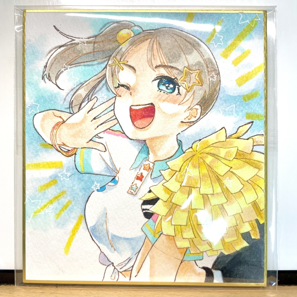 ラブライブ！サンシャイン！！渡辺曜 ミニ色紙