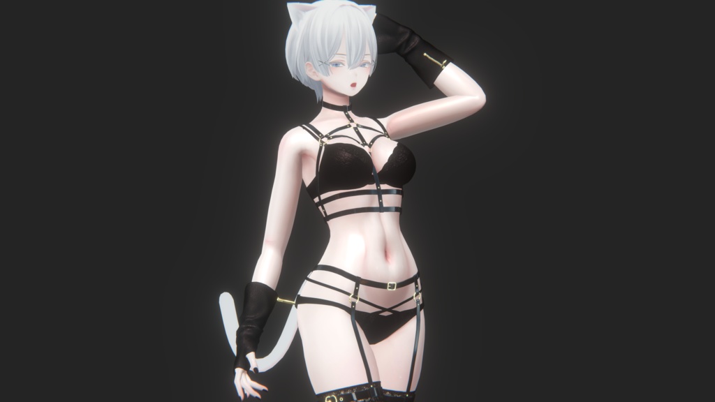 ダルそうなポーズ