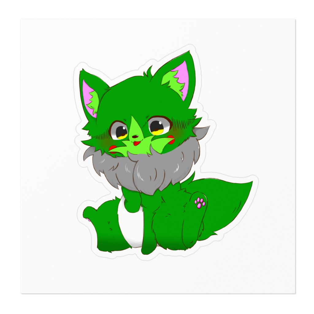 蛙犬ステッカー vol.01