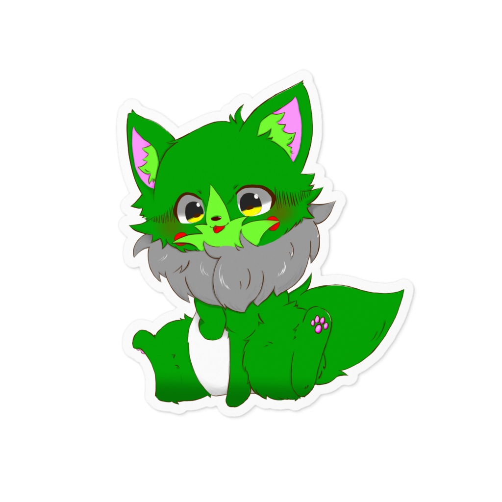 蛙犬ステッカー vol.01