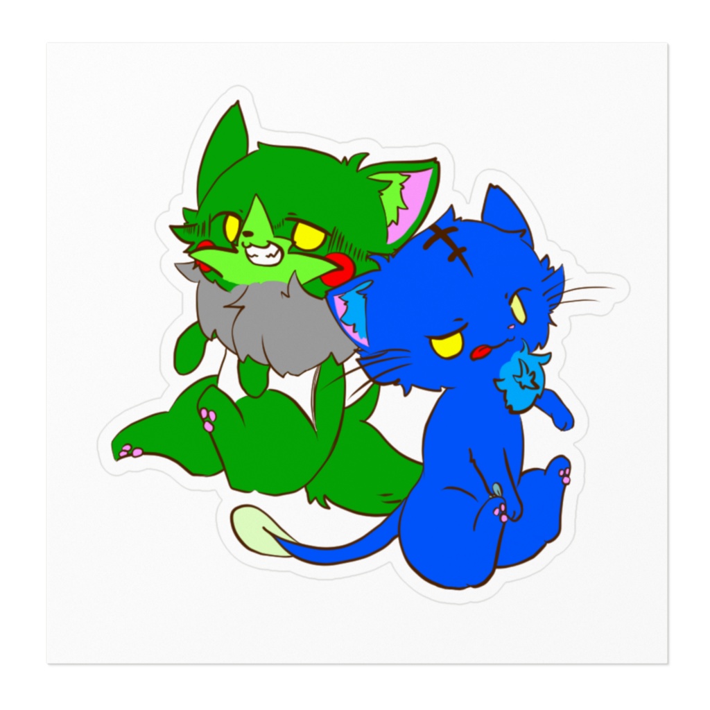 ぬめゲコステッカー vol.01